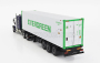 Truescale Western star 49x Truck Trasporto Container 40' Evergreen 1990 1:64 Modrá biela