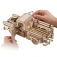 Ugears 3D drevené mechanické puzzle Americký kamión (Pick-up)