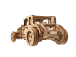 Ugears 3D drevené mechanické puzzle Hot Rod Furious