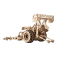 Ugears 3D drevené mechanické puzzle pretekárske auto (Dragster)