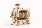 Ugears 3D drevené mechanické puzzle STEM clicker counter