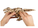 Ugears 3D drevené mechanické puzzle Tyranosaurus Rex