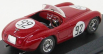 Umelecký model Ferrari 225s Touring N 92 12th Gp Montecarlo 1952 E.castellotti 1:43 Červená