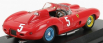 Umelecký model Ferrari 335s Ch.0700 N 5 2nd 1000km Nurburgring 1957 Collins - Gendebien 1:43 Red