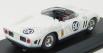 Umelecký model Ferrari 365p Spider N 80 Bridgehampton 1964 L.scarfiotti 1:43 Biela