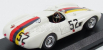 Umelecký model Ferrari 625 Lm Spider N 52 1000km Buenos Aires 1957 P.drogo 1:43 White