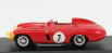 Umelecký model Ferrari 857s Ch.0578 N 7 5. 1000km Paríž-monthlery 1956 De Pordago - Hill 1:43 Červená