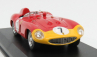 Umelecký model Ferrari 857s Ch.0578 N 7 5. 1000km Paríž-monthlery 1956 De Pordago - Hill 1:43 Červená