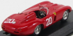 Umelecký model Ferrari 857s Spider N 20 Winner Nassau 1955 P.hill 1:43 Red