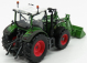 Universal hobbies Fendt 516 Vario Traktor s čelným nakladačom 4 X 80 Cargoprofi 2016 1:32 Zelená biela