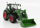 Universal hobbies Fendt 516 Vario Traktor s čelným nakladačom 4 X 80 Cargoprofi 2016 1:32 Zelená biela