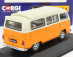 Vanguards Volkswagen T1 Minibus Camper 1962 1:43 žltá biela