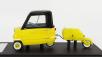 Vmb-models Peel P50 s prívesom 1964 1:18 žltá čierna