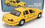 Welly Ford usa Crown Victoria Taxi New York Usa 1999 - poškodenie karty Box 1:38 žltá