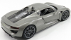 Welly Porsche 918 Spider Hard-top Closed 2015 1:18 Grey Met