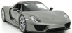 Welly Porsche 918 Spider Hard-top Closed 2015 - karbónová strecha 1:18 Grey Met