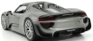 Welly Porsche 918 Spider Hard-top Closed 2015 - karbónová strecha 1:18 Grey Met