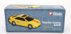 Welly Toyota Camry Taxi Tokio Japan 2009 - poškodenie karty Box 1:38 žltá