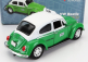 Welly Volkswagen Beetle Maggiolino Taxi Mexiko 1969 - poškodenie kartón 1:38 zelená biela