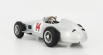 Werk83 Mercedes benz F1 W196 N 14 2nd Belgium Gp 1955 Stirling Moss 1:18 Silver