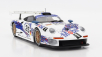 Werk83 Porsche 911 Gt1 3.2l Turbo Team Porsche Ag Mobil1 N 25 2nd 24h Le Mans 1996 T.boutsen - H.j.stuck - B.wollek 1:18 Biela Modrá