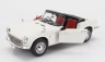 Whitebox Honda S800 Spider Cabriolet Open Rhd 1966 1:24 Biela