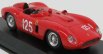 Art-model Ferrari 500tr Scca Ch.0650 N 125 Winner Laguna Seca 1957 P.lovlely 1:43 Červená