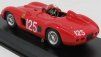 Art-model Ferrari 500tr Scca Ch.0650 N 125 Winner Laguna Seca 1957 P.lovlely 1:43 Červená