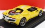 Bbr-models Ferrari 296 Gtb Assetto Fiorano 2022 - Con Vetrina - S vitrínou 1:18 Giallo Modena - žlto strieborná