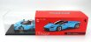 Bburago Ferrari Daytona Sp3 Closed Roof 2022 – Con Vetrina – With Showcase – Exclusive Carmodel 1:18 modrá