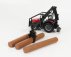  Bburago Massey ferguson 8740s Tractor Loader 2016 1:50 Red