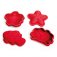 Bigjigs Toys Silikónové formičky Red Cherry