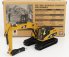 Dm-models Caterpillar Cat320d Escavatore Cingolato - Traktor Hydraulické rýpadlo Škrabka s kladivom 1:50 žltá čierna