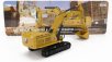 Dm-models Caterpillar Cat395 Escavatore Cingolato - traktor novej generácie Hydraulický škrabák - univerzálna verzia 1:50 žltá čierna