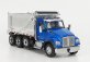 Dm-models Kenworth T880s Truck Cassone Ribaltabile 4-assi 1990 1:50 Modrá