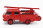 Edicola Citroen N-series Tanker Truck 1969 - Hasičské auto - Vigili Del Fuoco - Feuerwehr 1:43 Červená