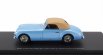 Esval model Cisitalia 202 Sc Stabilimenti Farina Cabriolet Closed 1947 1:43 Light Blue Cream