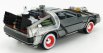 Jada De lorean Time Machine - Back To The Future 3 - Ritorno Al Futuro 3 1:24 Silver