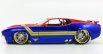 Jada Ford usa Mustang Mach I 1973 s postavičkou Captain Marvel 1:24 Červená modrá žltá