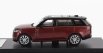 LCD model Land rover Range Rover 2022 1:64 Červený