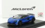 LCD model Mclaren 600lt 2018 1:64 Blue