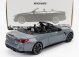 Minichamps BMW radu 4 M4 (g83) Cabriolet 2020 1:18 Grey Met