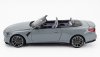 Minichamps BMW radu 4 M4 (g83) Cabriolet 2020 1:18 Grey Met