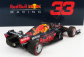 Minichamps Red bull F1 Rb16b Honda Ra620h Team Aston Martin N 33 Víťaz holandského Gp Majster sveta 2021 Max Verstappen 1:18 Matná modrá žltá červená