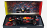 Minichamps Red bull F1 Rb16b Honda Ra620h Team Aston Martin N 33 Víťaz holandského Gp Majster sveta 2021 Max Verstappen 1:18 Matná modrá žltá červená