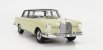 Modely v mierke Cult-scale Mercedes benz 220se (w111) 1959 1:18 White Black