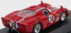 Najlepší model Alfa romeo 33.2 Coupe N 38 Test Le Mans 1968 Gosselin - Trosch 1:43 Red