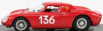 Najlepší model Ferrari 250 Lm N 136 Targa Florio 1965 Nicodemi - Lessona 1:43 Red