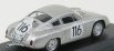 Najlepší model Porsche 1600gs Abarth N 116 Targa Florio 1960 Linge - Strahle - Lissmann 1:43 Silver