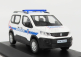 Norev Peugeot Rifter Police Municipale 2019 1:43 bielo modrá